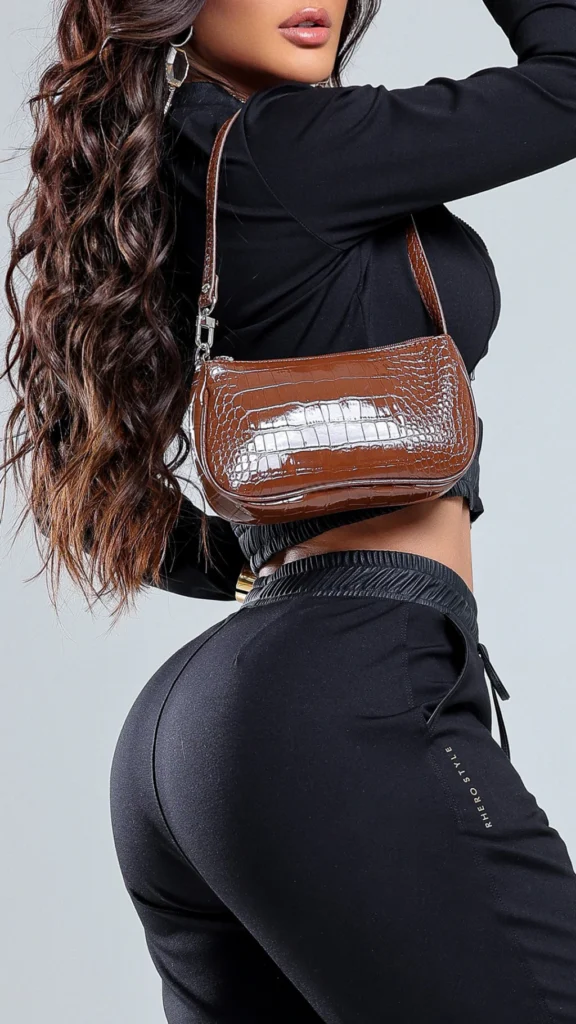 Conjunto Feminino Divine Jogger com Brilho Jogger e Bomber