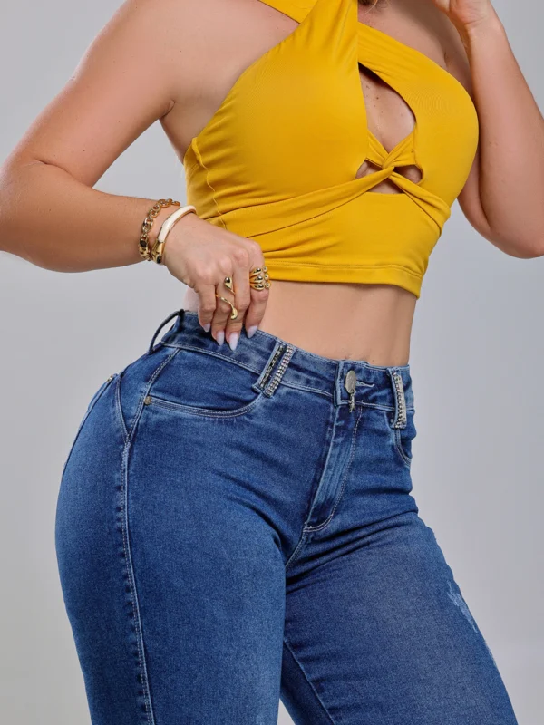 Calca Jeans Cigarrete Belle