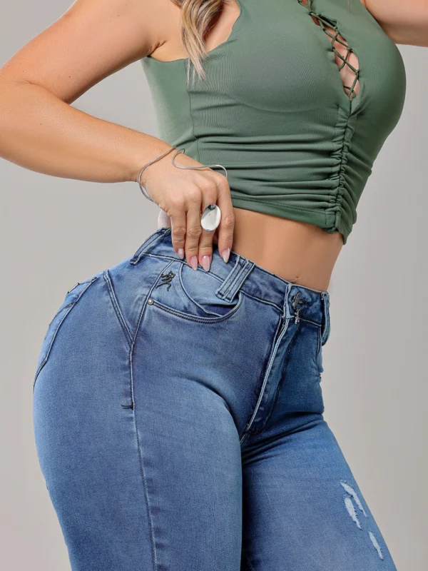 Calca Jeans Cigarrete Divine