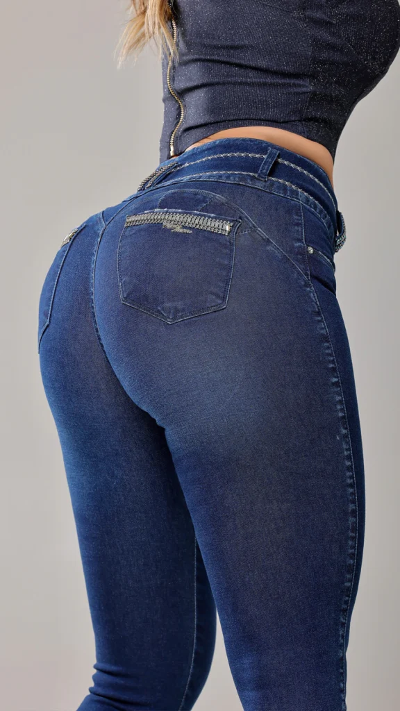 Calca Jeans Cigarrete Belle com Brilho