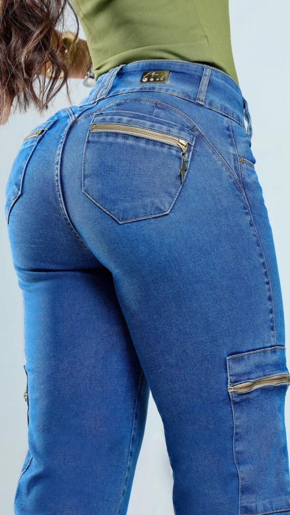 Calca Jeans Cargo Muse Premium