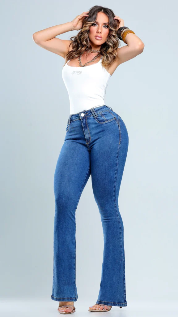 Calça Jeans Flare Bloom
