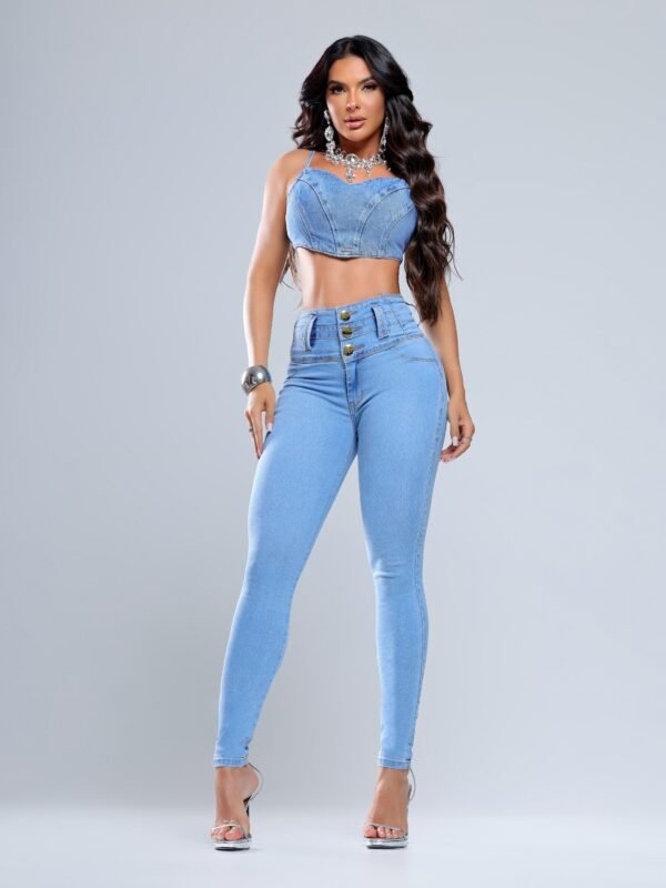 Calça Jeans Empina Bumbum Ajuste Perfeito