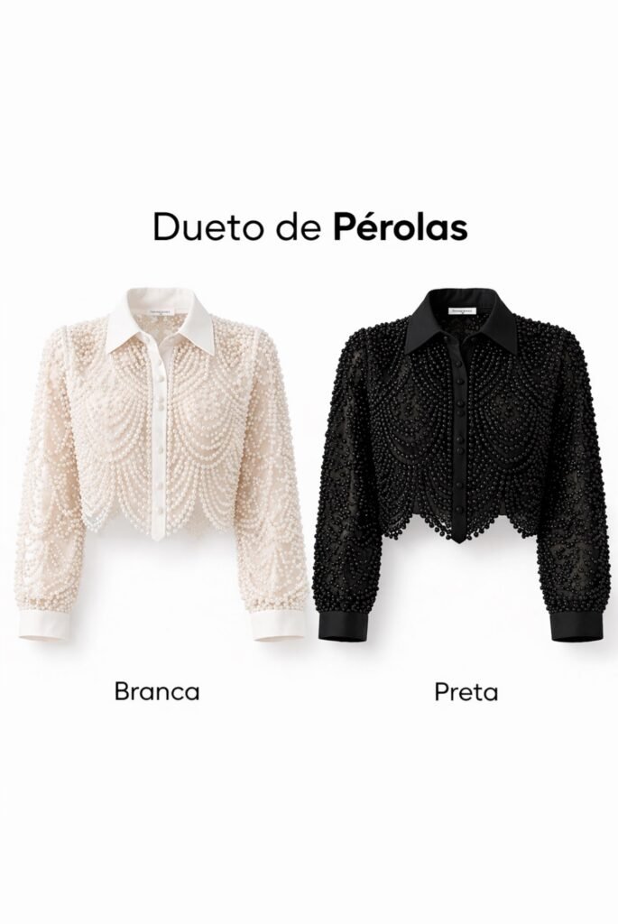 Camisa Perolada