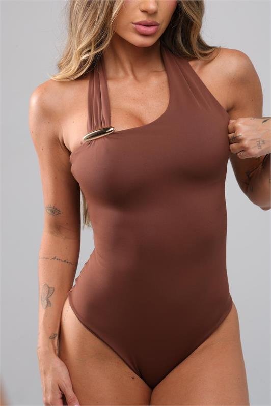 Body Um Ombro Só com Argola Jenifer