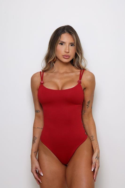Body Alça Fina com Nó Ruby