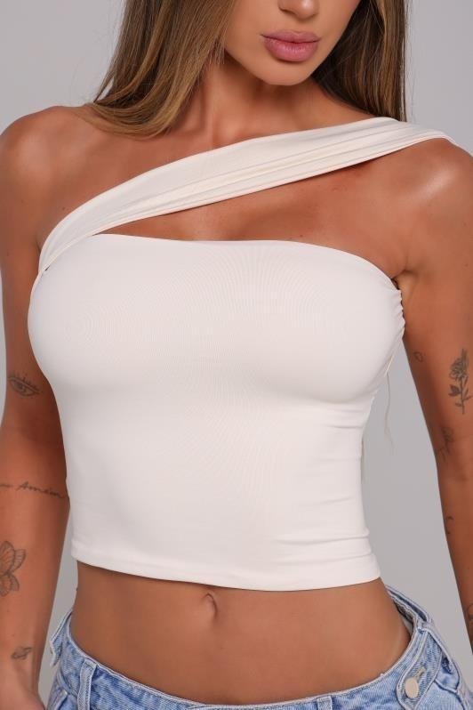 Cropped Um Ombro Só Andie