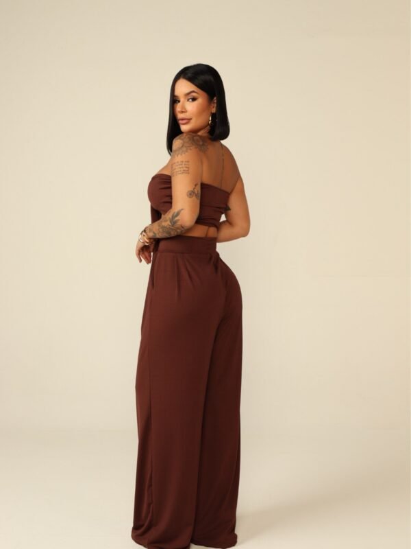 Conjunto Pantalona Cropped Multiforme Aline