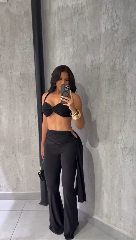 Conjunto Modelador Polli Top com Bojo + Calça | Exclusivo Morena Brazil