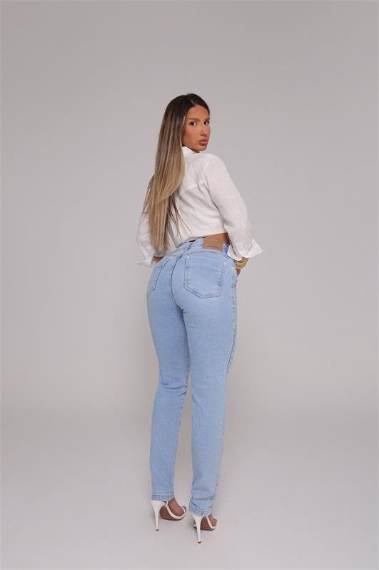 Calca Reta Jeans Classica