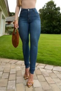 Calca Skinny Jeans Modeladora