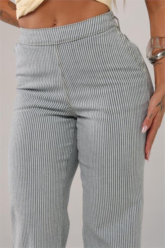 Calca Wide Leg Jeans Confort