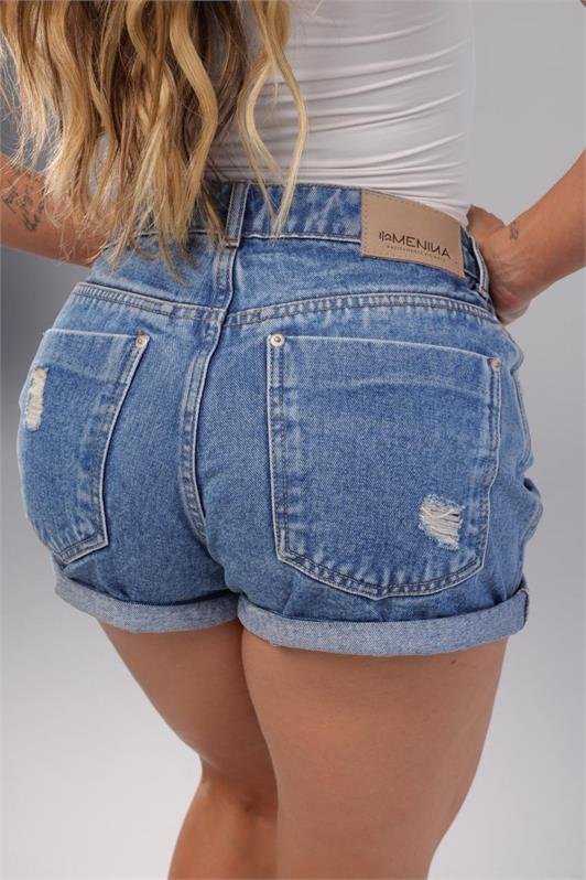 Short Jeans Barra Italiana