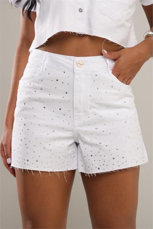 Short Jeans Strass