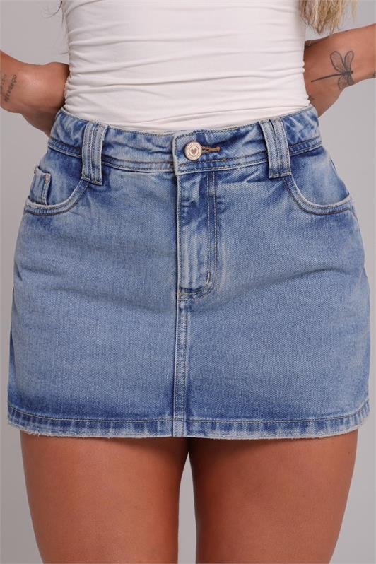 Short Saia Jeans