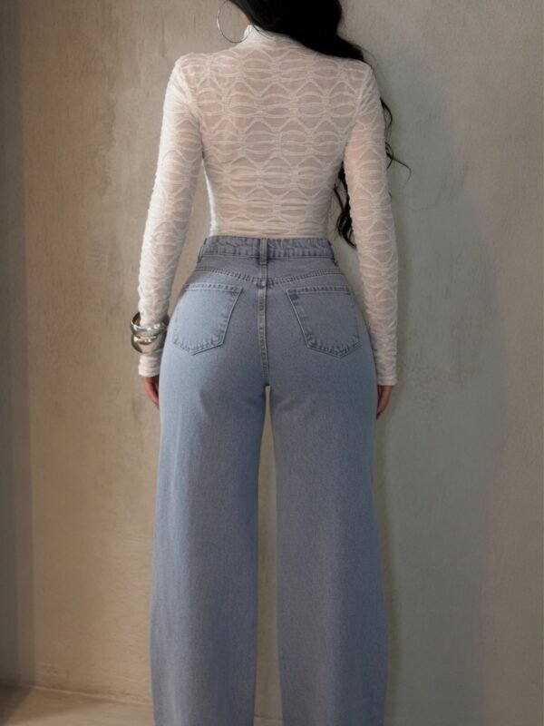 Calça Wide Leg Shine Cristal