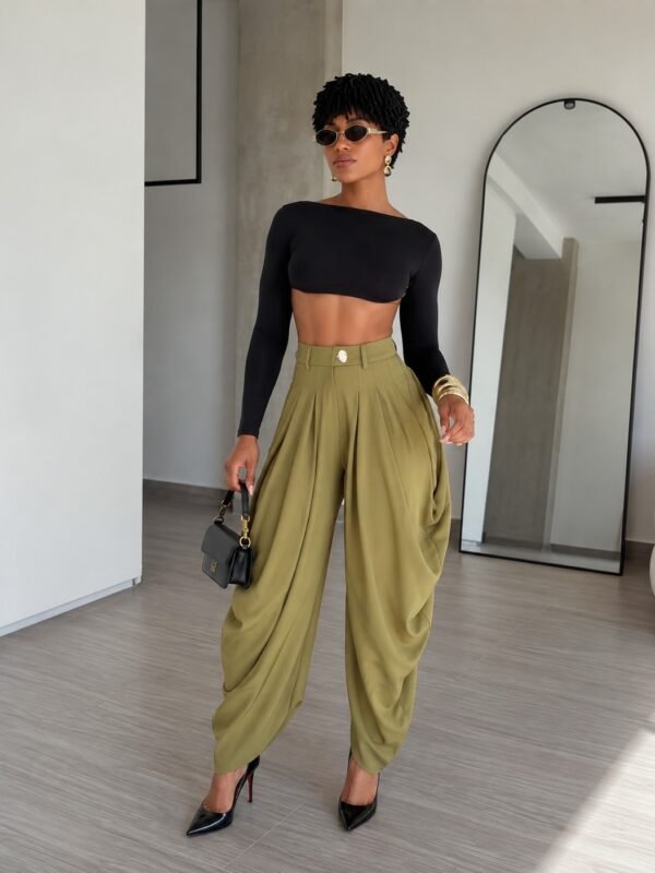 Calça Balone Aladin - Verde Oliva