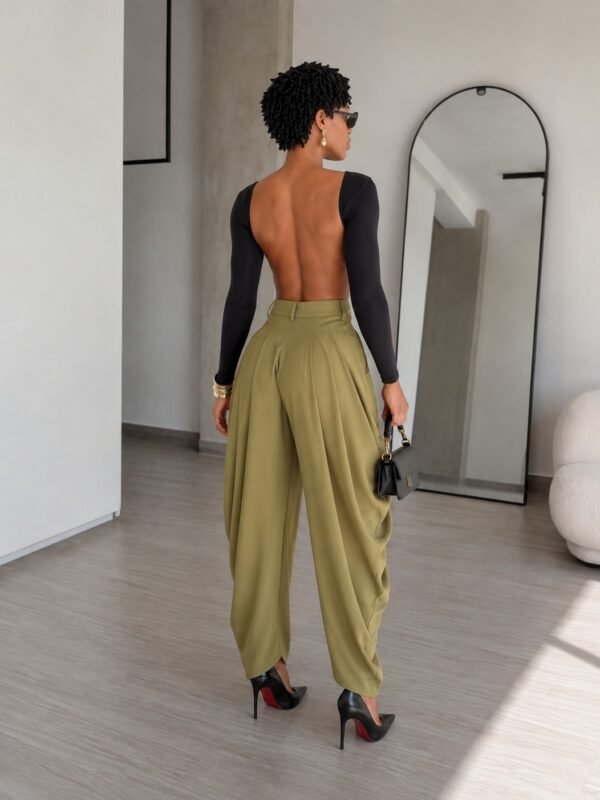 Calça Balone Aladin - Verde Oliva