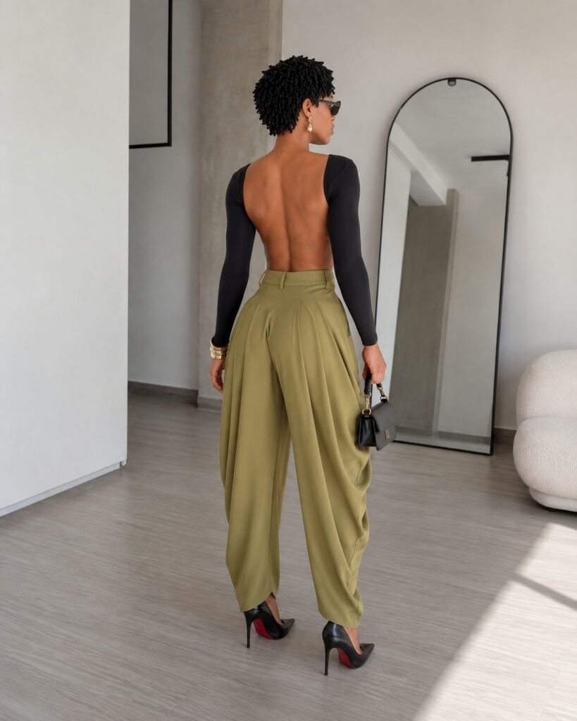 Calça Balone Aladin - Verde Oliva