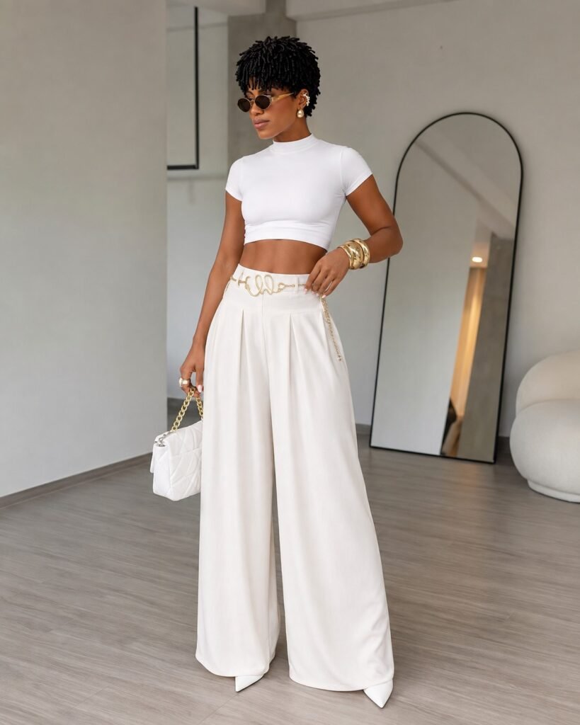 Calça Pantalona Alfaiataria Premium