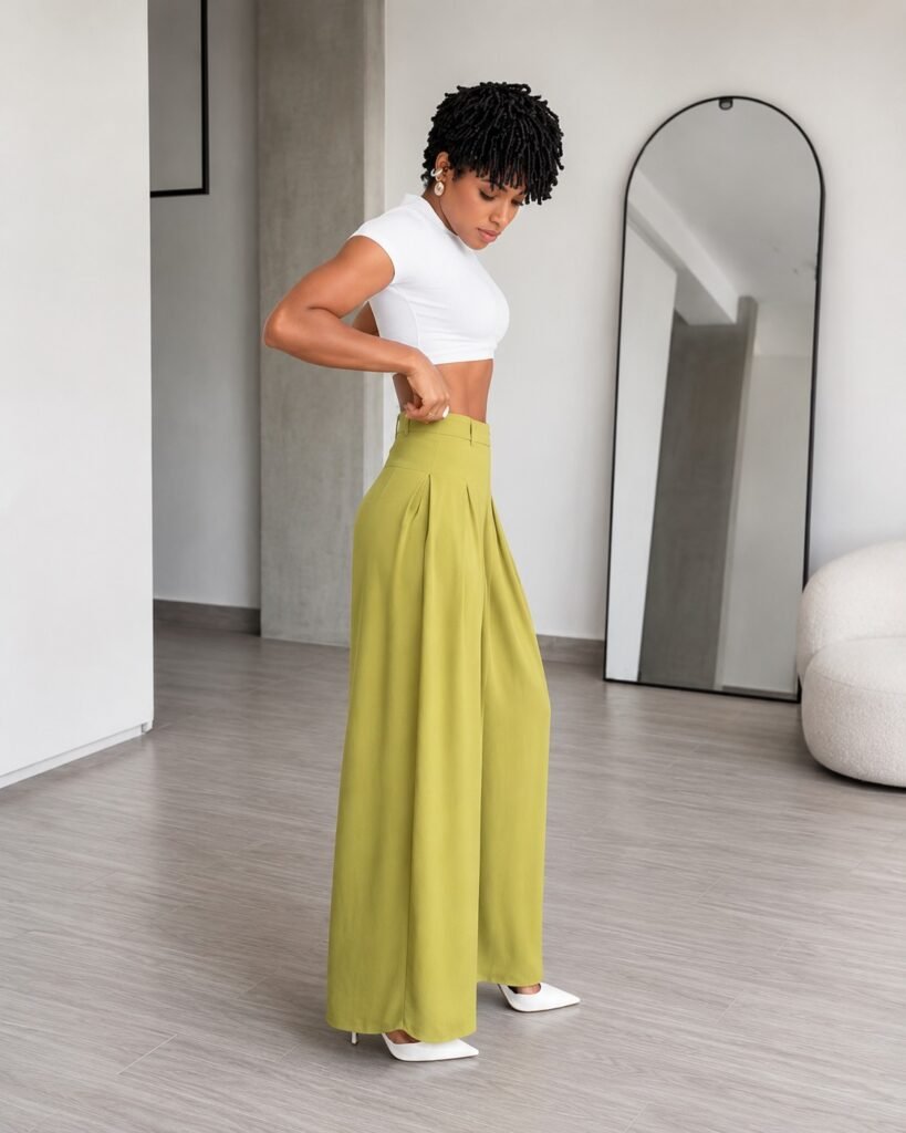 Calça Pantalona Alfaiataria Premium